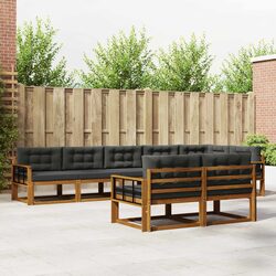Versatile 8-Piece Outdoor Sectional Sofa Set for Any Setting