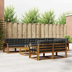 Perfect Modular 9-Piece Sofa Set for Your Garden