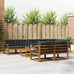 Practical 9-Piece Outdoor Sectional for Various Uses
