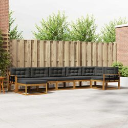 Practical 7 Piece Sectional Sofa Set for Outdoor Living