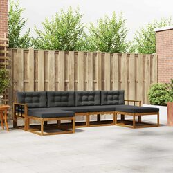Practical 6-Piece Outdoor Sofa Set for Your Garden