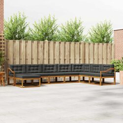 Practical 8-Piece Outdoor Sectional Sofa Set for Your Patio