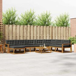 Practical 9-Piece Sectional Sofa Set for Your Outdoor Needs