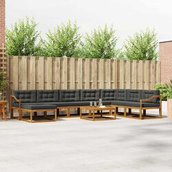 Versatile 9-Piece Sectional Sofa Set for Your Patio