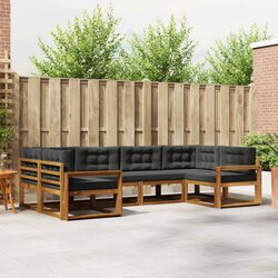 Ideal 6-Piece Sectional Sofa for Home and Outdoor Areas