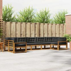 7-Piece Outdoor Sectional Sofa Set for Relaxation Spaces