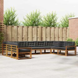 Practical 9-Piece Outdoor Sectional for Your Patio