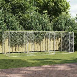 Spacious Dog Cage for Large Breeds in Outdoor Settings 600 x 200 x 200 cm