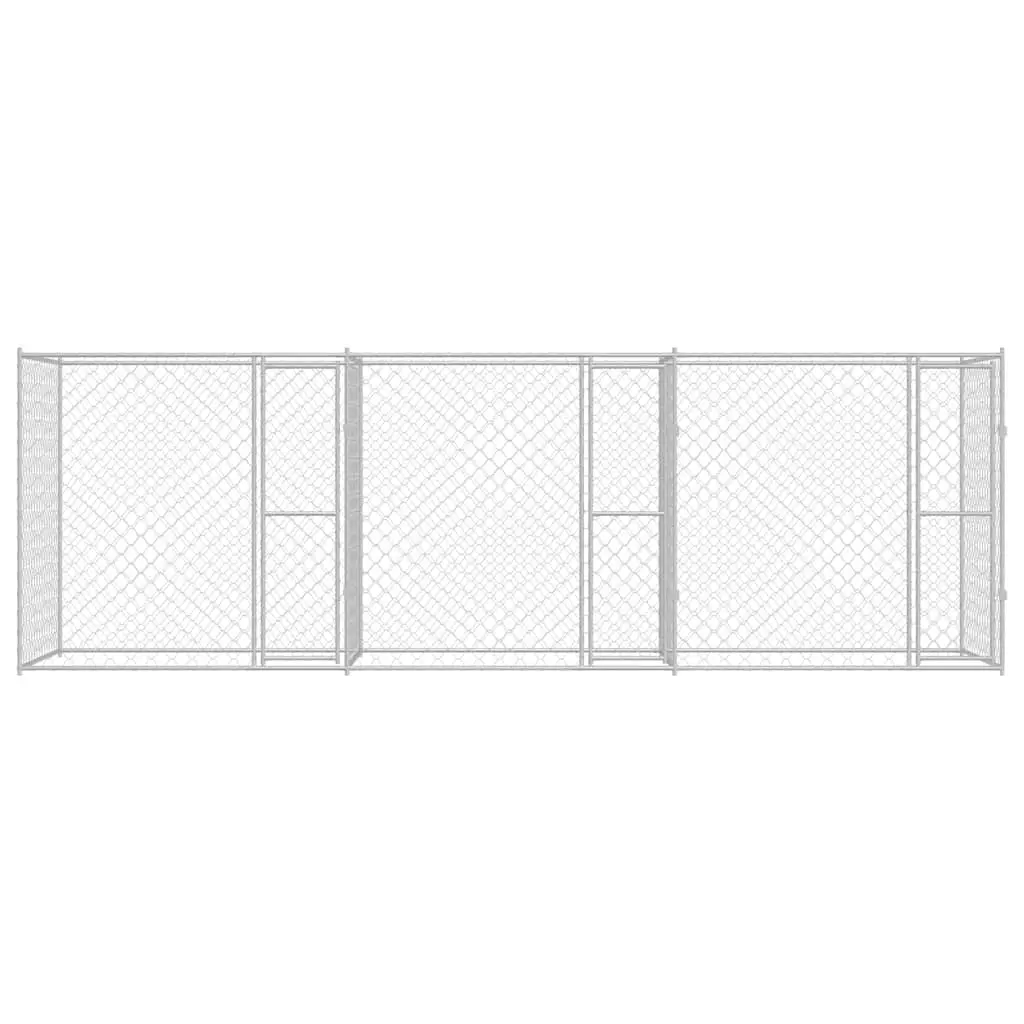 Dog Cage for Large Breeds in Outdoor Settings 600 x 200 x 200 cm