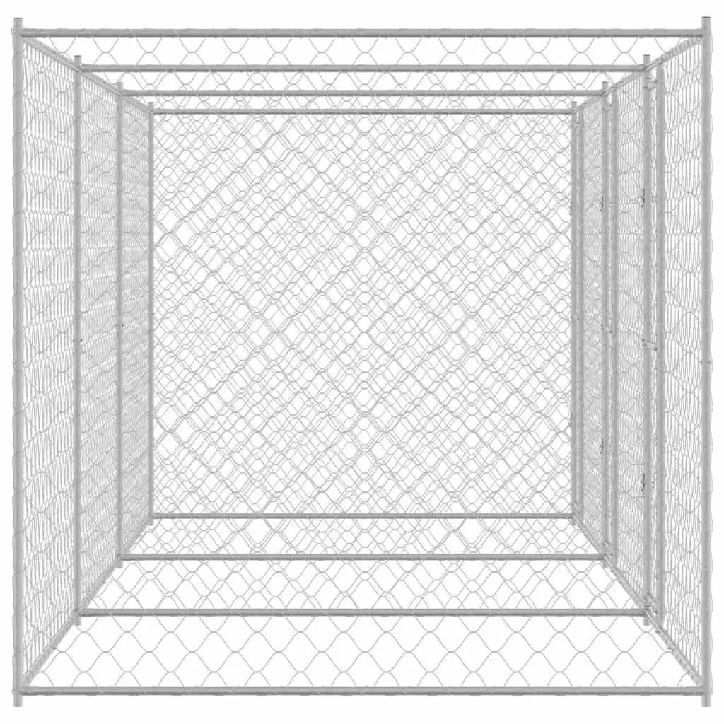 Dog Cage for Large Breeds in Outdoor Settings 600 x 200 x 200 cm