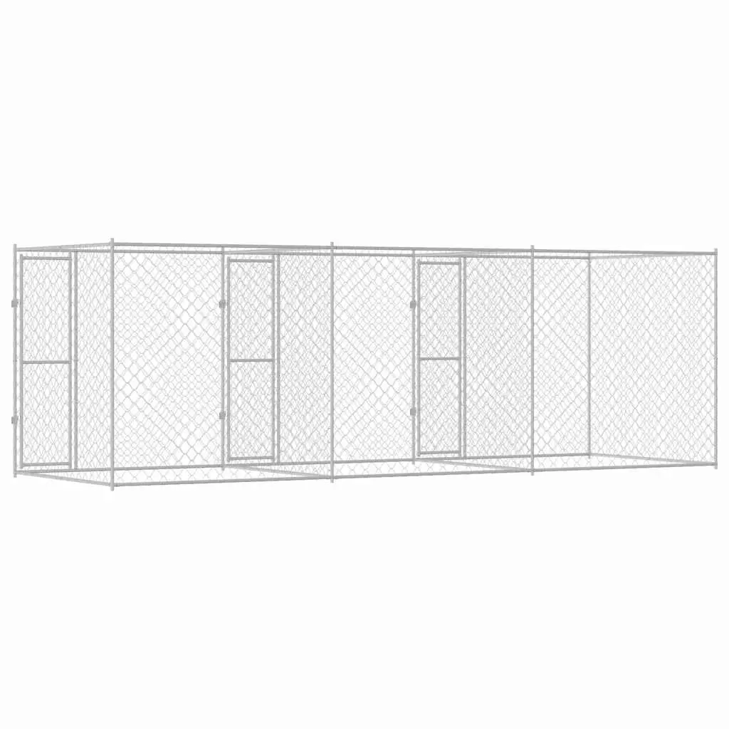 Dog Cage for Large Breeds in Outdoor Settings 600 x 200 x 200 cm