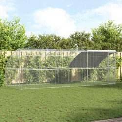Practical 3pcs Chicken Cage 600x200x200cm for Your Backyard