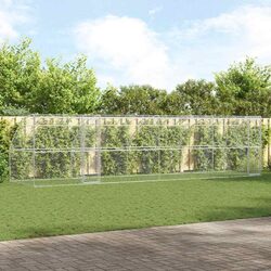 Practical 4-Panel Dog Kennel for Garden Use