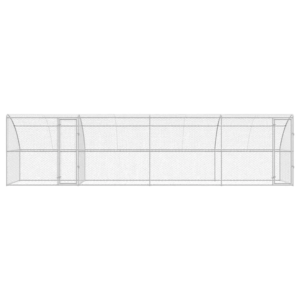 4-Panel Dog Kennel for Garden Use