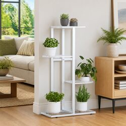 Ideal 4-Tier Plant Rack for Home and Garden Use