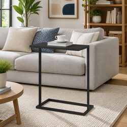 Versatile C-Shaped Side Table for Everyday Use in Your Home