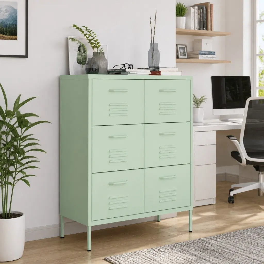 Storage Cabinet with 6 Drawers for Home Use