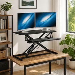 Adjustable Height Workstation Desk for Home Office
