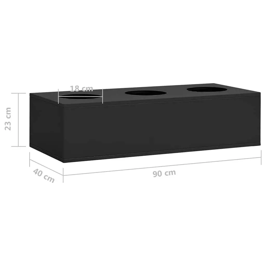 Anthracite Planter for Home and Office Use