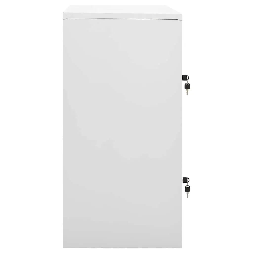 Grey Locker Cabinet for Home and Office Use