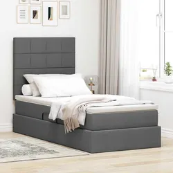 Functional Storage Bed with LED Lights for Your Home