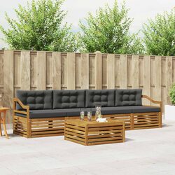 5-Piece Modular Outdoor Sofa Set for Gardens and Terraces