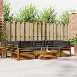 Practical 7-Piece Sofa Set for Your Garden