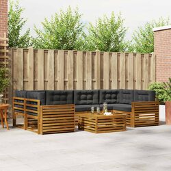 Practical 7-Piece Outdoor Sofa Set for Home Use