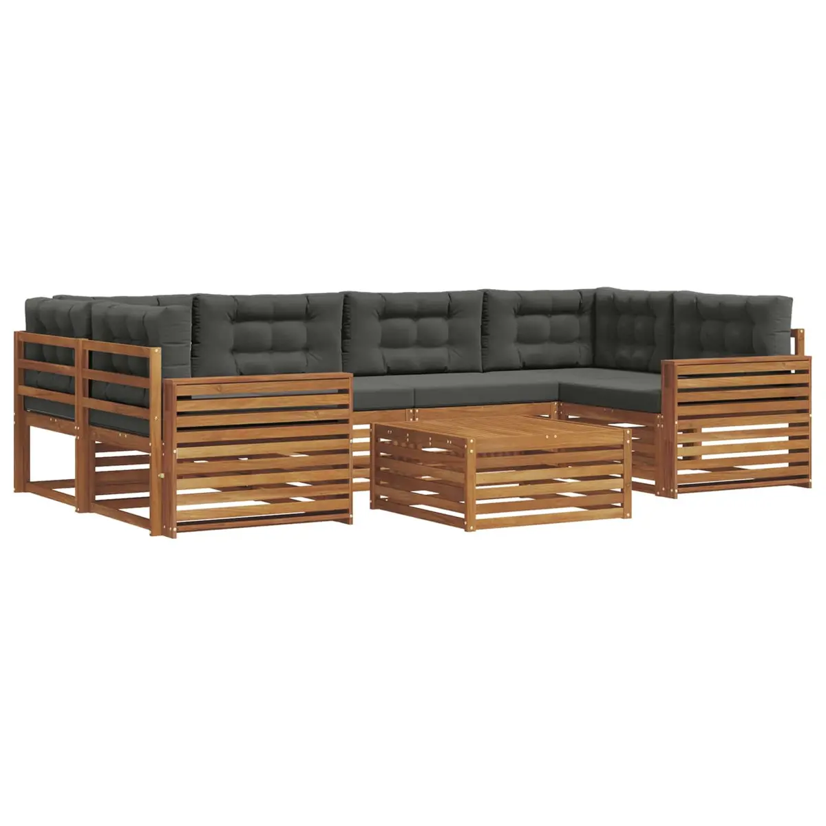 7-Piece Outdoor Sofa Set for Home Use