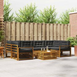 Practical 7 Piece Outdoor Sofa Set for Versatile Use