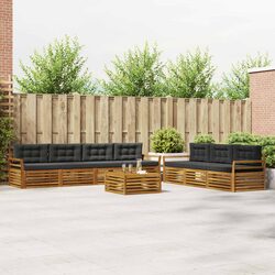 Practical 8-Piece Outdoor Sofa Set for Every Garden