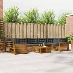 Practical 8 Piece Outdoor Sofa Set for Your Garden