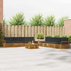 Versatile 9-Piece Modular Outdoor Sofa Set for Your Home