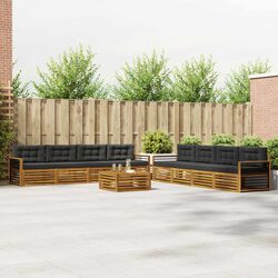 9-Piece Outdoor Modular Sofa Set for Any Gathering