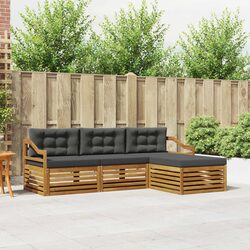 Perfect for Your Garden: Acacia Wood Sofa Set