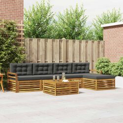 Practical 6-Piece Outdoor Sofa Set for Relaxation