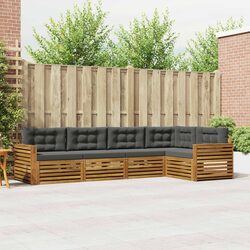 Practical Outdoor Sofa Set 5-Piece Design for Relaxing