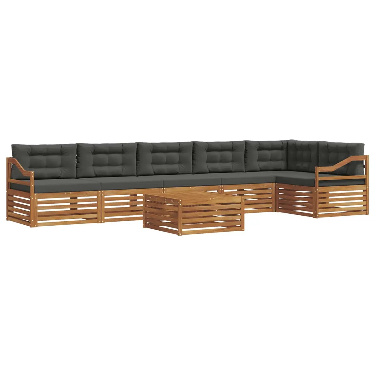 7-Piece Modular Sofa Set for Outdoor Living