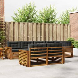 Practical Outdoor Seating: 7-Piece Sofa Set