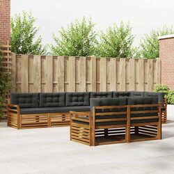 Practical 8-piece Sofa Set for Outdoor Living