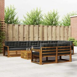 9-Piece Outdoor Lounge Set for Relaxing in Your Garden