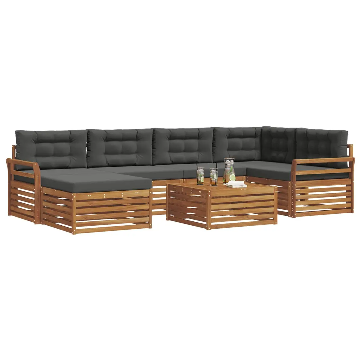 7-Piece Outdoor Sofa Set for Various Spaces