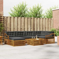 7-Piece Garden Sofa Set for Outdoor Living