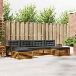 Versatile 6-Piece Sofa Set for Outdoor Gatherings