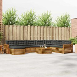 Versatile 9-Piece Sofa Set for Your Outdoor Areas