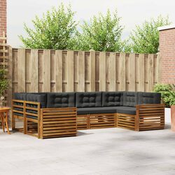Practical 6-Piece Outdoor Sofa Set for Your Garden