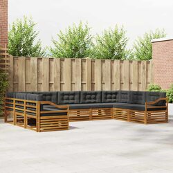 Versatile 9-Piece Outdoor Sofa Set for Any Patio