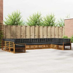 Functional 11-Piece Outdoor Sofa Set for Any Occasion