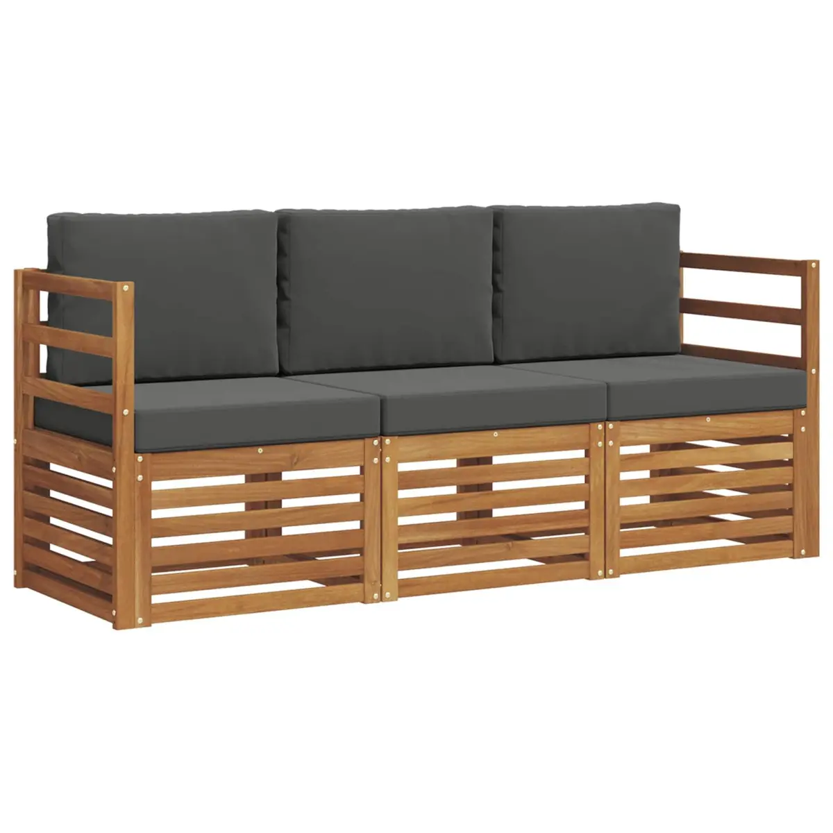 3-Piece Sectional Sofa Set for Outdoor Use