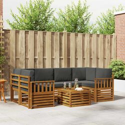 Practical 7-Piece Sofa Set for Outdoor Relaxation